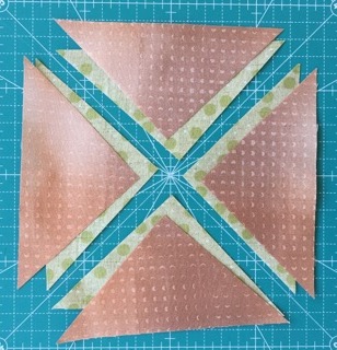 Spool Quilt block スプールのパッチワークパターン　糸巻きバッグ　パッチワーク　中沢フェリーサ　糸巻きキルトnakazawa felis