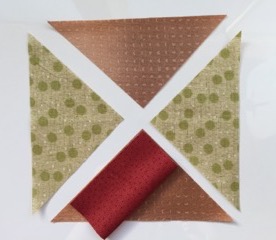 Spool Quilt block スプールのパッチワークパターン　糸巻きバッグ　パッチワーク　中沢フェリーサ　糸巻きキルトnakazawa felis