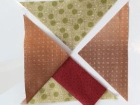 Spool Quilt block スプールのパッチワークパターン　糸巻きバッグ　パッチワーク　中沢フェリーサ　糸巻きキルトnakazawa felis