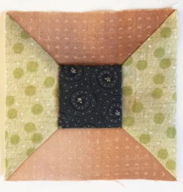 Spool Quilt block スプールのパッチワークパターン　糸巻きバッグ　パッチワーク　中沢フェリーサ　糸巻きキルトnakazawa felis